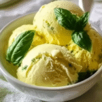 Lemon Basil Sorbet Recipe