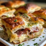 Cheesy Focaccia Charcuterie Sliders Recipe