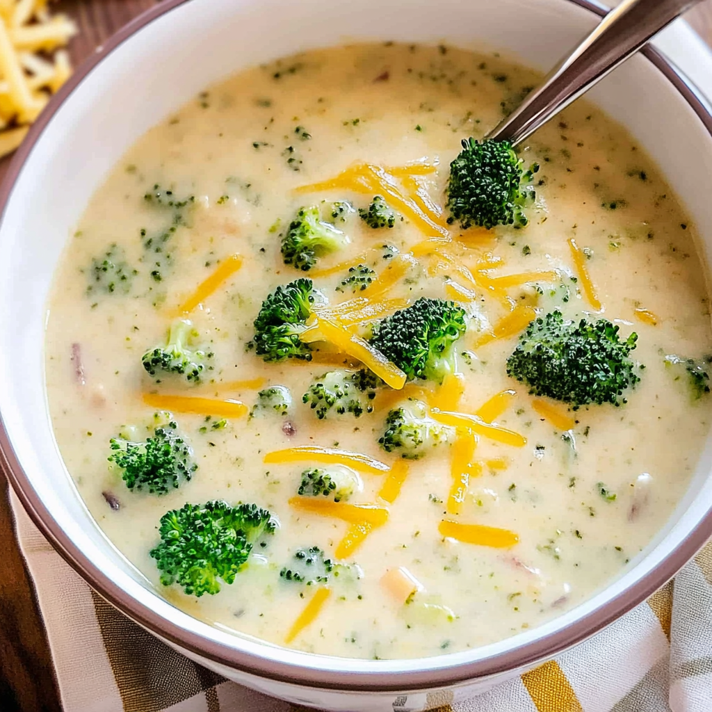 Crockpot Broccoli Cheese Soup Recipe