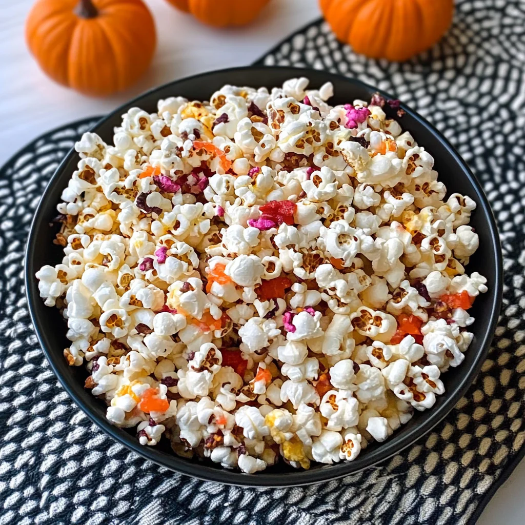 Halloween Popcorn Recipe