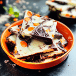White Chocolate Halloween Oreo Bark Recipe