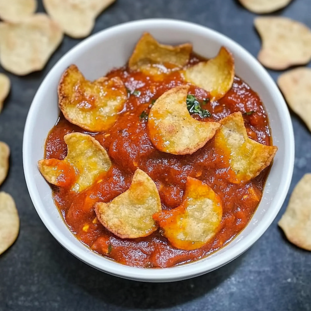 Baked Halloween Chips