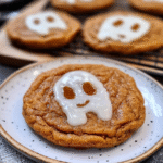 Ghost Brown Butter Pumpkin Cookies