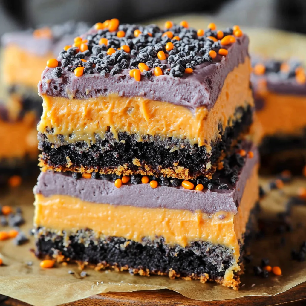 Halloween Sugar Cookie Bars Recipe