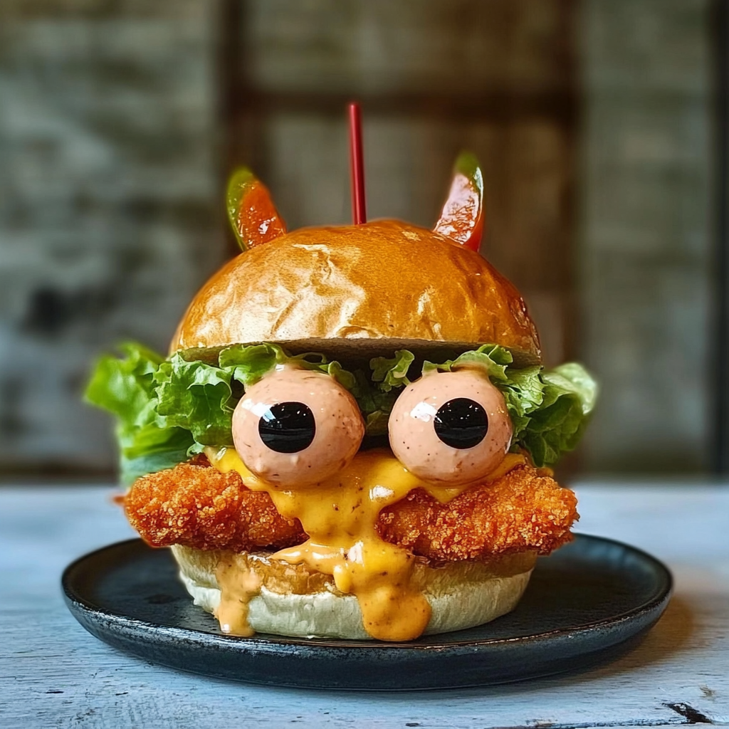 Monster Chicken Sliders