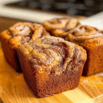 Mini Pumpkin Bread with Cinnamon Swirl Recipe
