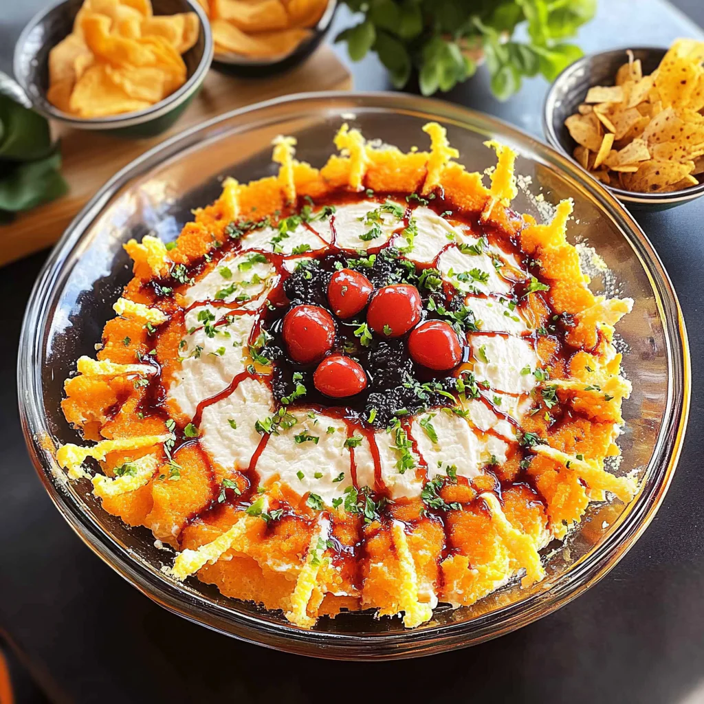 Spiderweb Layered Dip Recipe