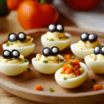 Spider Deviled Eggs Recipe