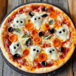 Vegan Ghost Pizza