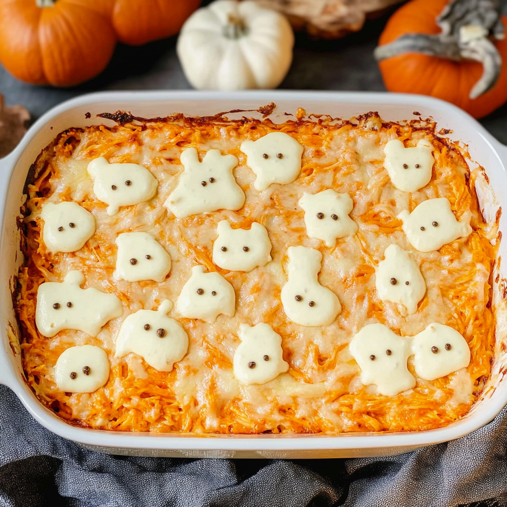 Halloween Buffalo Chicken Dip Recipe