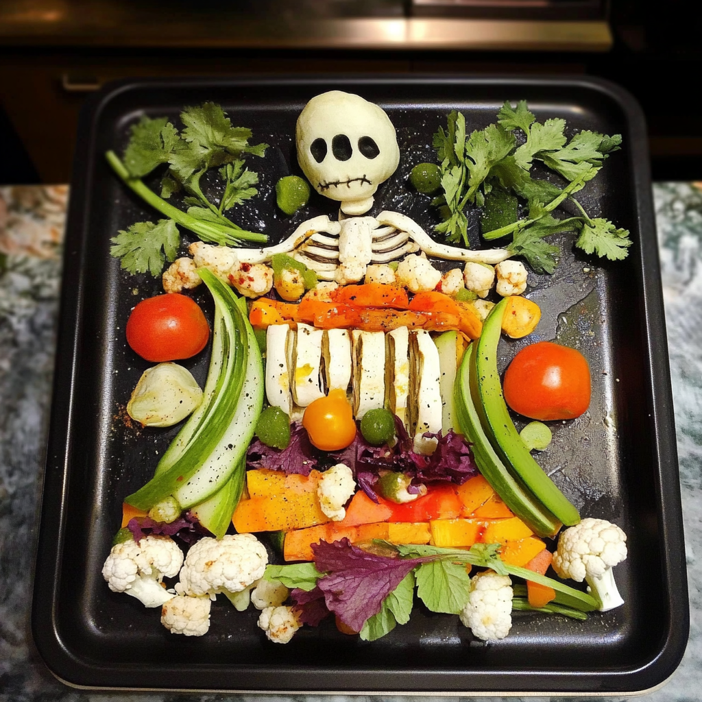 Halloween Veggie Platter