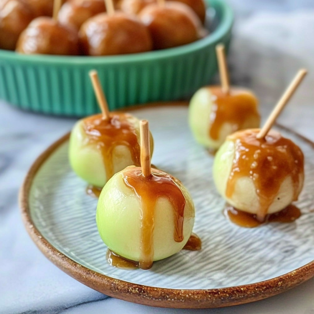 Mini Caramel Apple Dippers Recipe