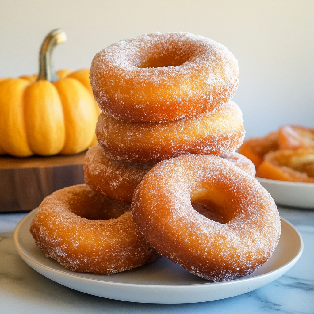 Pumpkin Spice Baked Donuts Recipe