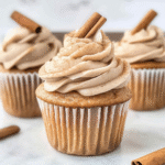 Apple Cider Cupcakes with Brown Sugar Buttercream