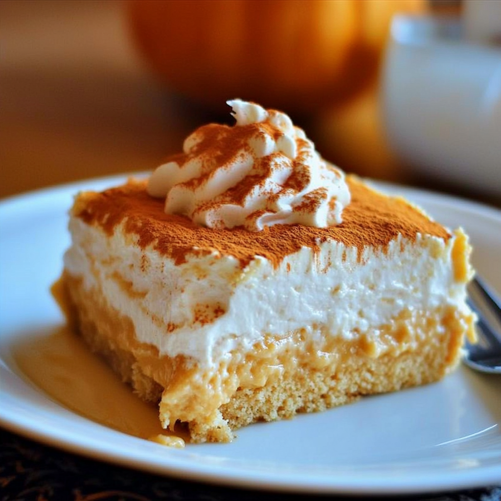 Pumpkin Spice Tres Leches Cake Recipe