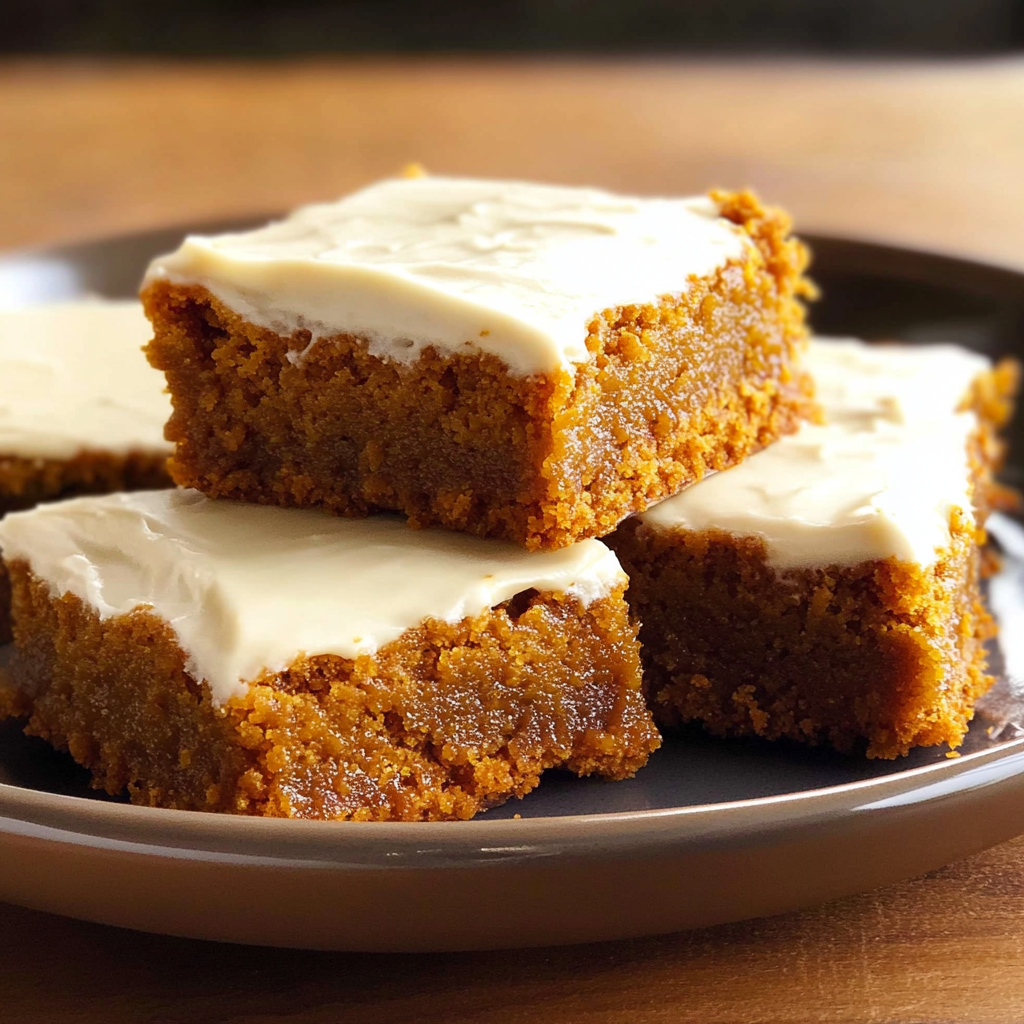 Irresistible Pumpkin Bars
