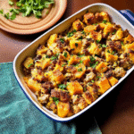 Butternut Squash Sausage Casserole Recipe