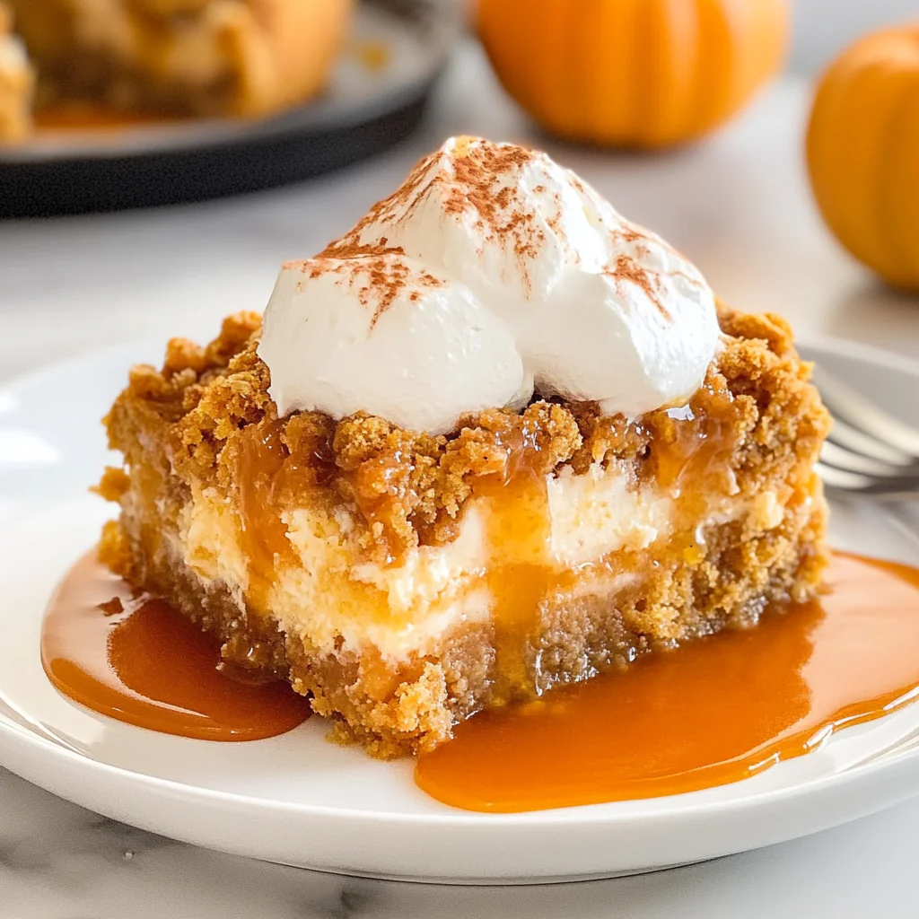 Fall Pumpkin Dump Cake Recipe