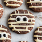 Halloween Mummy Cookies