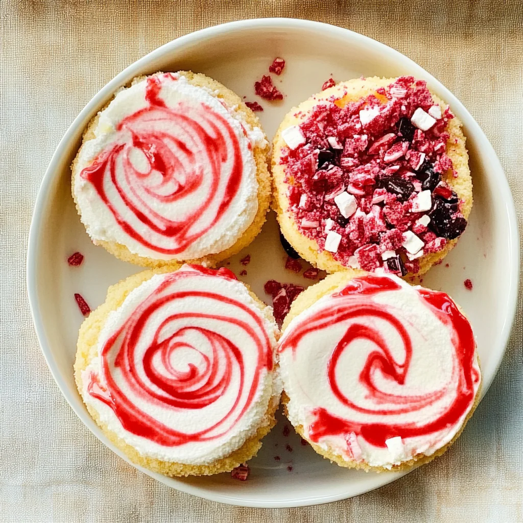 Peppermint Swirl Cookies