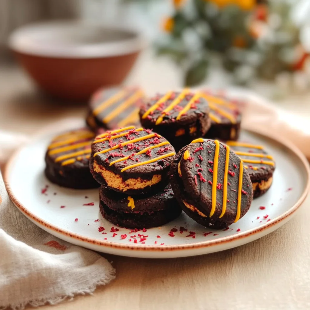Fall Chocolate Covered Oreo Cookies Recipe