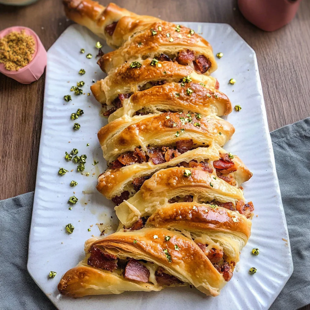 Ham Stuffed Christmas Trees