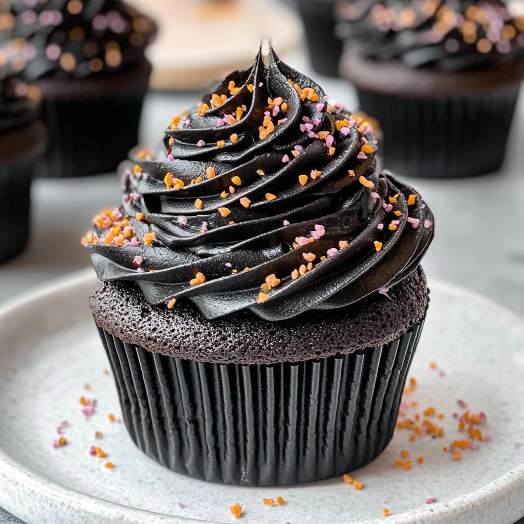 Decadent Black Velvet Cupcakes Recipe