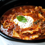 Crockpot Lasagna Soup Recipe