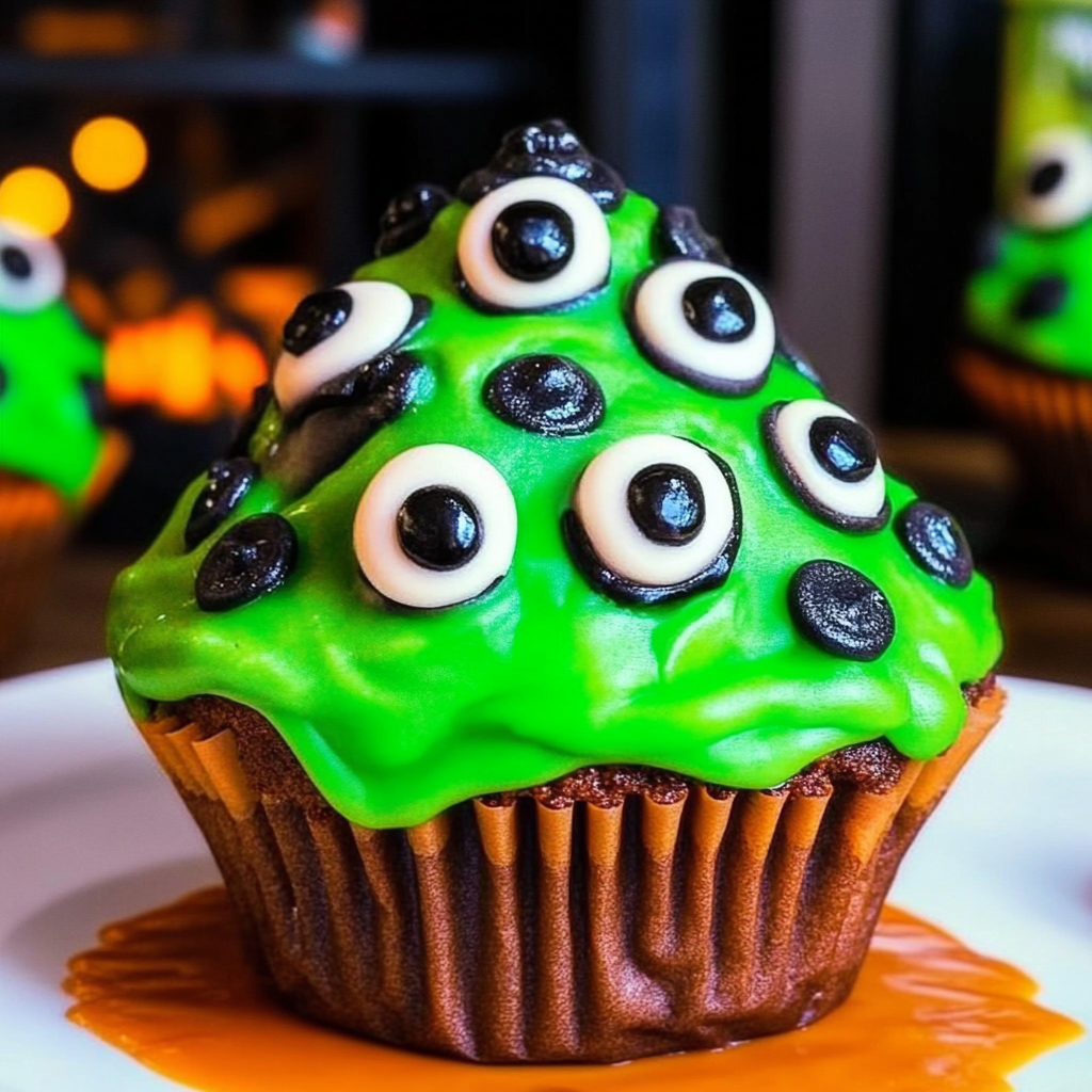 Monster Eye Cupcakes