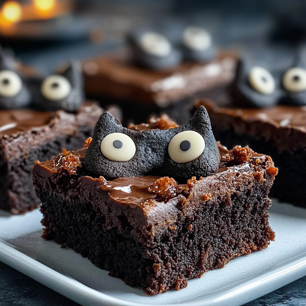 Bat Brownies for Party