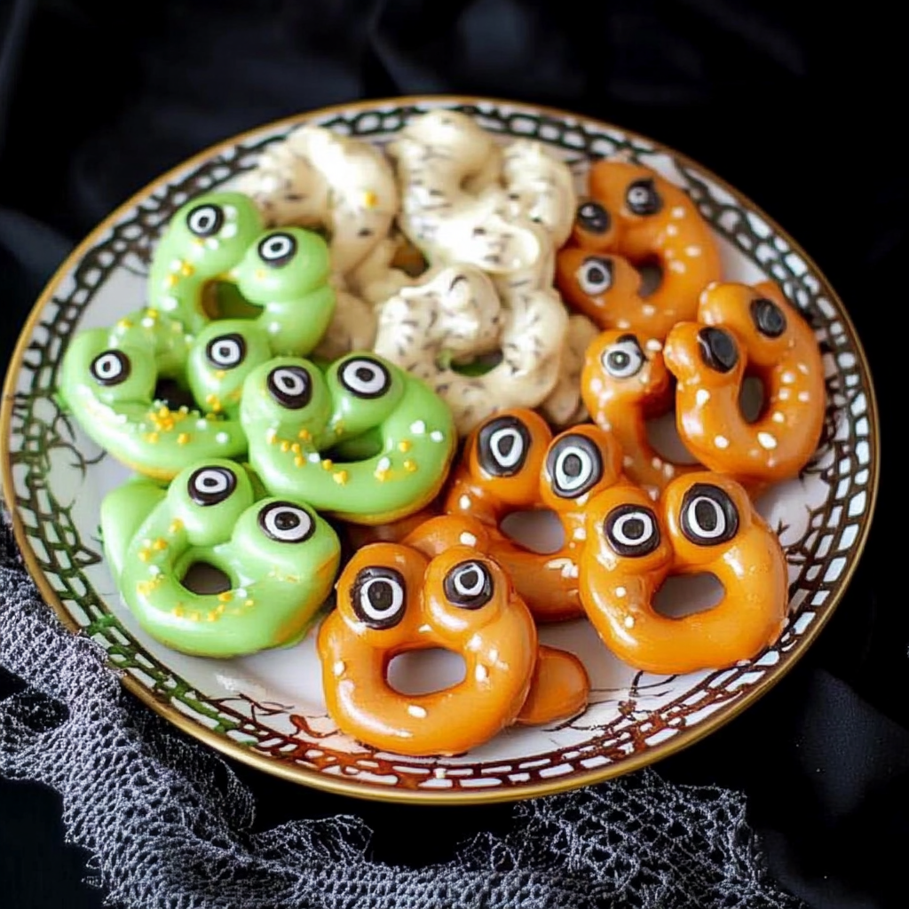 3 Spooky Halloween Pretzels