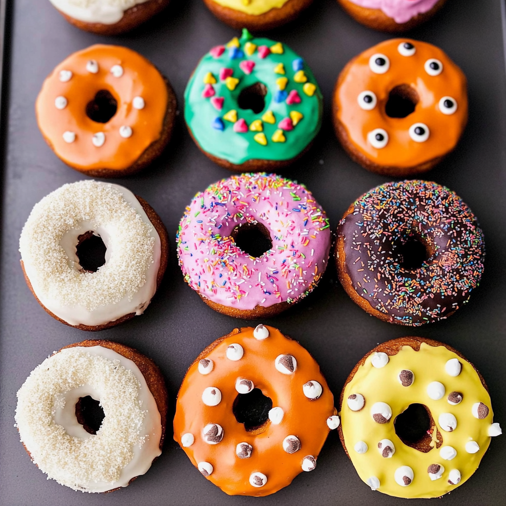 Halloween Monster Chocolate Donuts Recipe