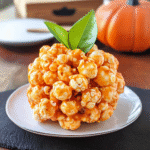 Jack-O’-Lantern Popcorn Balls