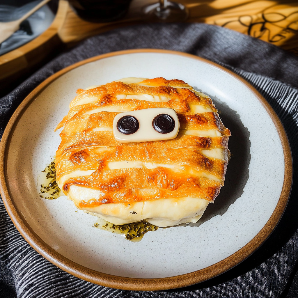 Mummy-Wrapped Brie