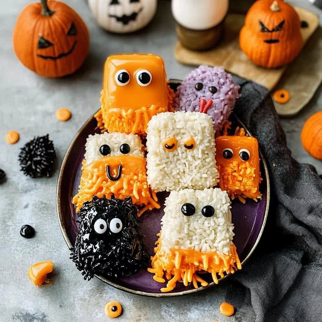 Halloween Rice Crispy Treats