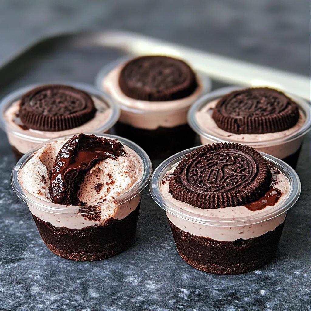 Oreo Chocolate Mousse Cups Recipe