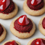 Red Velvet Thumbprint Cookies Recipe