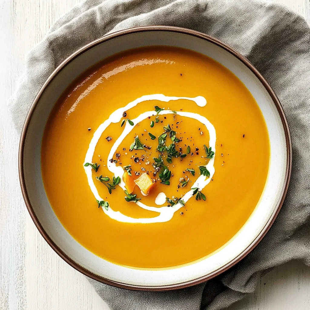 Roasted Butternut Squash Soup Bliss