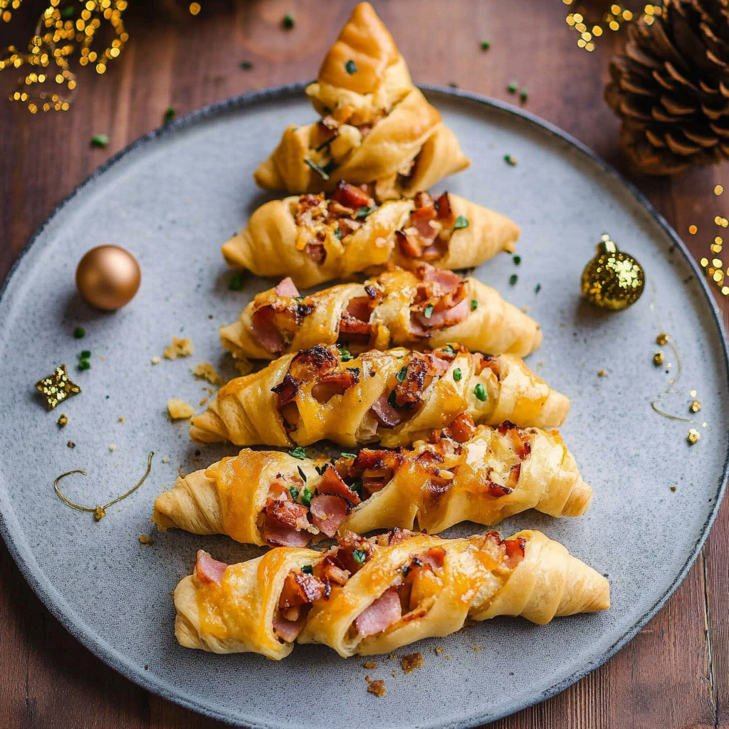 Ham Stuffed Christmas Trees