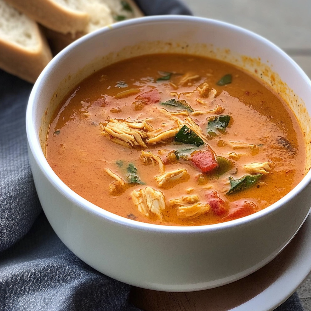 Low Carb Chicken Fajita Soup Recipe