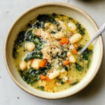 White Bean, Escarole, and Lemon Soup Recipe