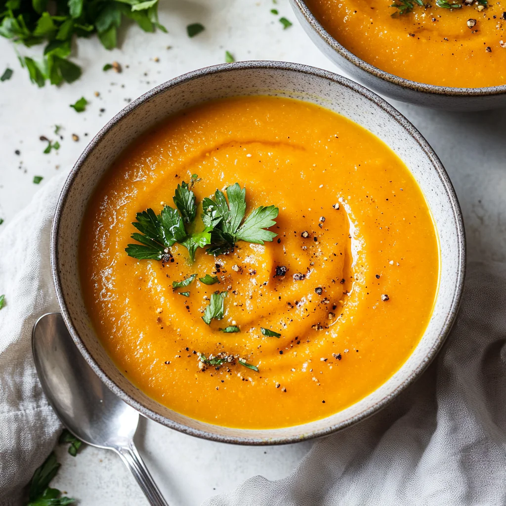 Roasted Butternut Squash Soup Recip