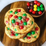 Christmas M&M Cookies Recipe