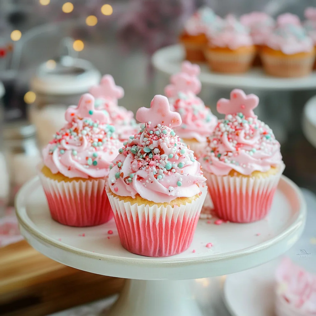 Pink Winter Wonderland Cupcakes Recipe