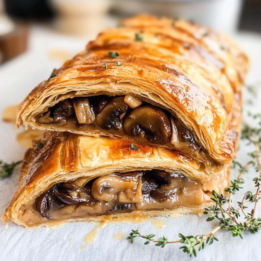 Vegan Mushroom Wellington Recipe