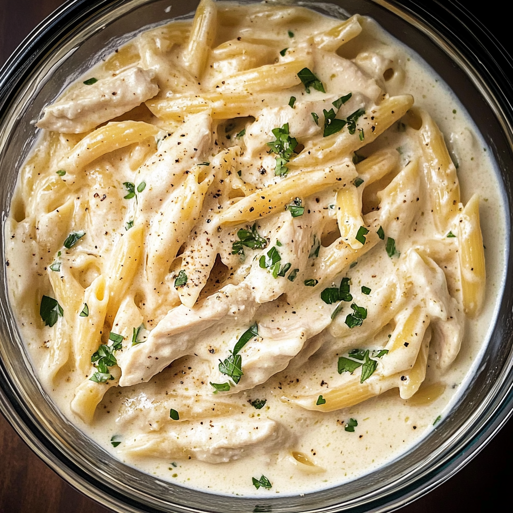 Slow Cooker Chicken Alfredo Recipe