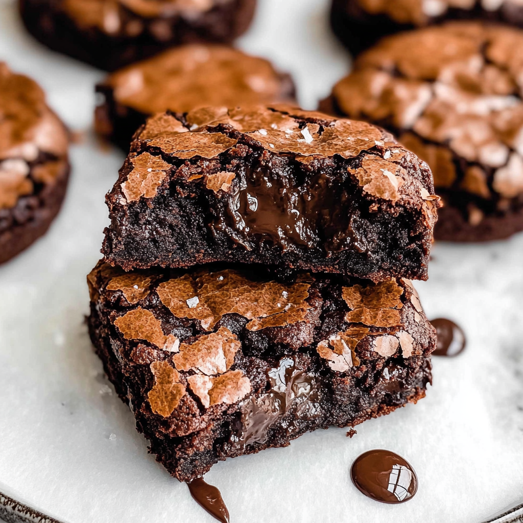 Fudgy Chewy Brownies (Brookies) Recipe
