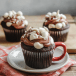 Hot Cocoa Cupcake Mugs: