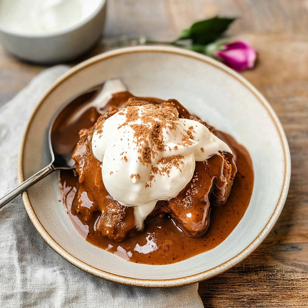 Gingerbread Pudding Cake Recipe