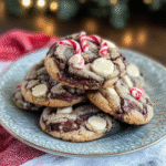 Peppermint Chocolate Blossom Cookies Recipe